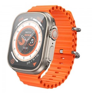 Смарт-годинник Hoco Y12 Ultra Orange strap