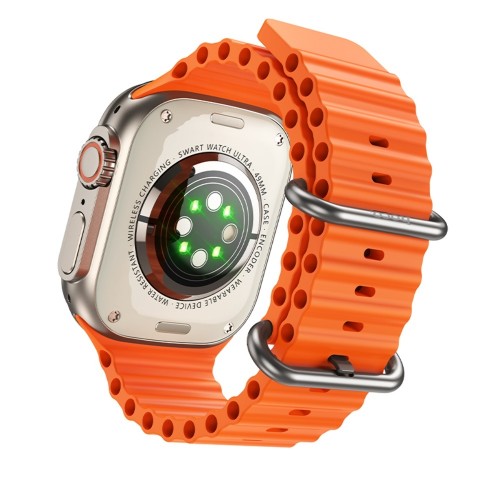 Смарт-годинник Hoco Y12 Ultra Orange strap