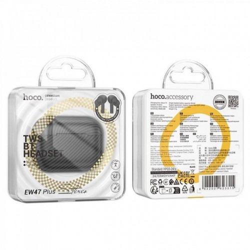 Наушники Hoco EW47 Plus (TWS) Black