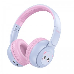 Наушники Hoco W60 Rhyme Kids Blue