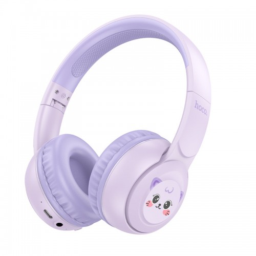 Наушники Hoco W60 Rhyme Kids Purple