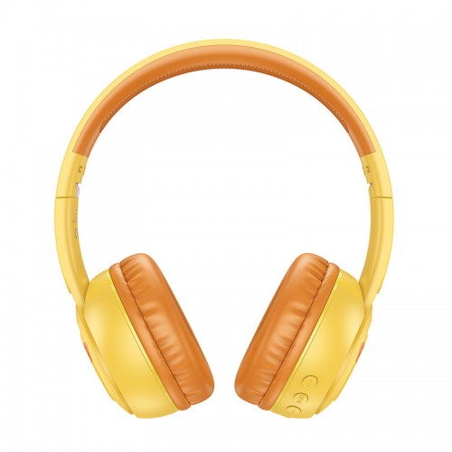 Наушники Hoco W60 Rhyme Kids Yellow