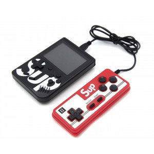 Портативная игровая ретро приставка SUP Game Box + джойстик 400 игр Dendy 8bit SUP Game Box Red (SUP401)