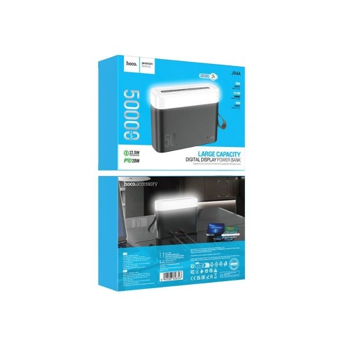 Power Bank Hoco J94A PD+QC3.0 22.5W (50000mAh) Black