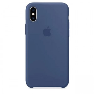 Чехол-накладка  Silicone Case iPhone X/XS (35) Xingyu Blue