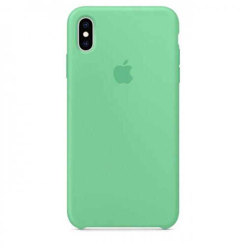 Чехол-накладка Silicone Case iPhone X/XS (50) Spearmint green