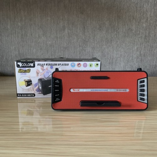 Колонка радіоприймач Golon RX-S2618BTS Red
