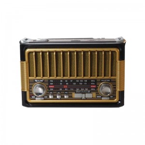 Колонка радиоприемник Golon RX-BT086 Gold