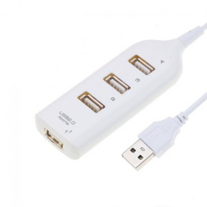 USB-хаб SY-H003 (4xUSB port) White