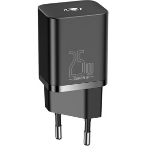 Сетевое зарядное устройство Baseus Super Si (СЗУ Type-C, 25W) Black (CCSP020101)