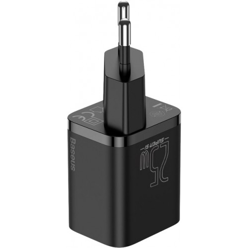 Сетевое зарядное устройство Baseus Super Si (СЗУ Type-C, 25W) Black (CCSP020101)