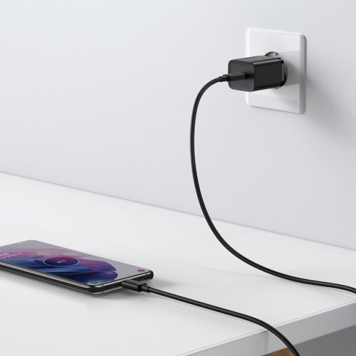 Сетевое зарядное устройство Baseus Super Si (СЗУ Type-C, 25W) Black (CCSP020101)