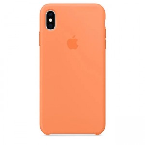 Чехол-накладка  Silicone Case iPhone X/XS (56) Papaya