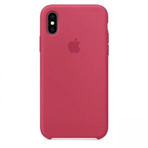 Чехол-накладка  Silicone Case iPhone X/XS (60) Pomegranate