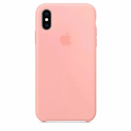 Чехол-накладка Silicone Case iPhone X/XS (62) Grapefruit
