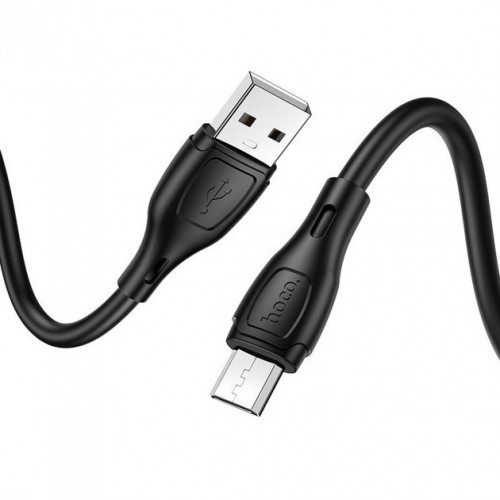 Кабель Hoco X61 USB to MicroUSB Black