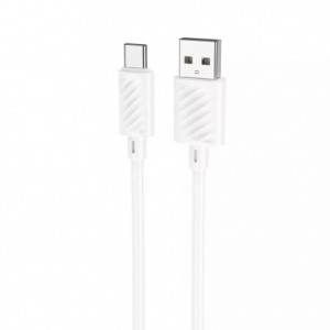 Кабель Hoco X88 USB to Type-C 20W, 3A, 1m White