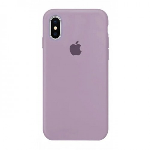 Чехол-накладка Silicone Case iPhone X/XS (68) Blackcurrant