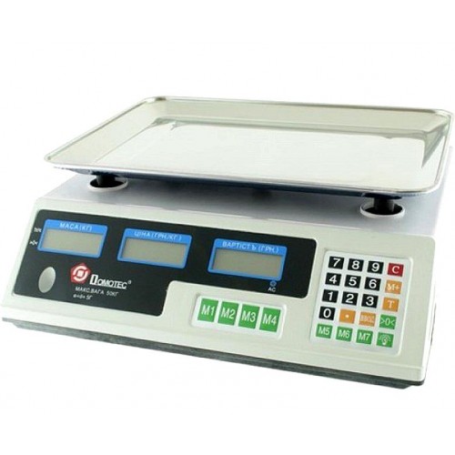 Весы электронные торговые DOMOTEC MS-228 50кг
