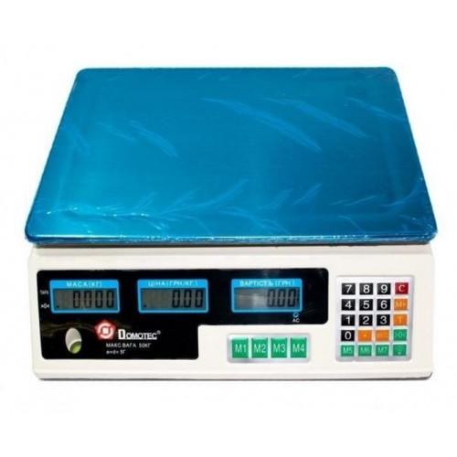 Весы электронные торговые DOMOTEC MS-228 50кг