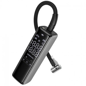Автомобильный насос, портативный компрессор Borofone FC1 10.8 Bar