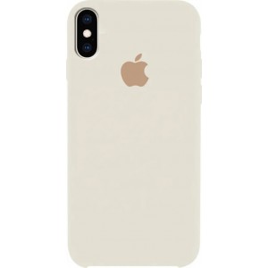 Чехол-накладка  Silicone Case iPhone XS Max (10) Rock ash