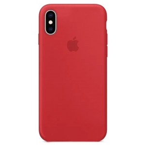 Чехол-накладка  Silicone Case iPhone XS Max (25) Crimson