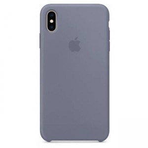 Чехол-накладка  Silicone Case iPhone XS Max (26) Blue gray