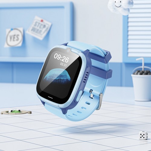 Дитячий смарт-годинник з підтримкою 4G, SIM-карти HOCO Y106 Blue