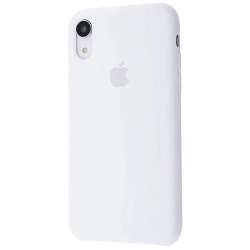 Чехол-накладка Silicone Case iPhone XR ( 9) White