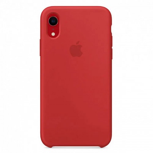 Чехол-накладка Silicone Case iPhone XR (14) Red