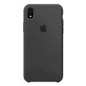 Чехол-накладка  Silicone Case iPhone XR (15) Charcoal black