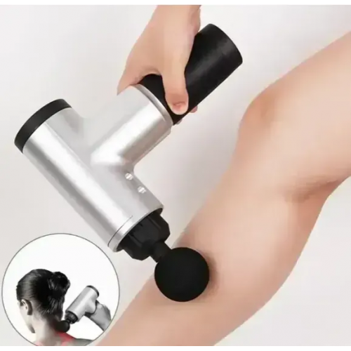 Ручной массажер для тела FASCIAL GUN KH-320 Silver