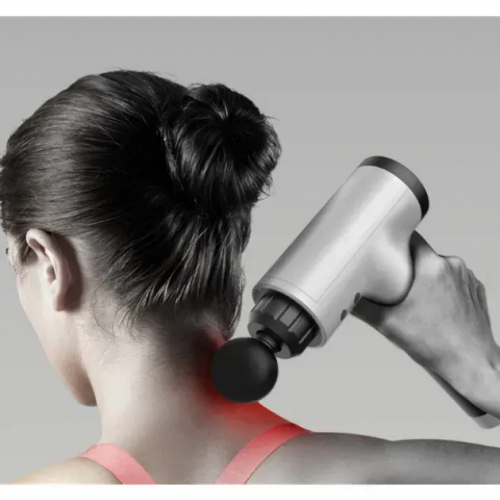 Ручной массажер для тела FASCIAL GUN KH-320 Silver