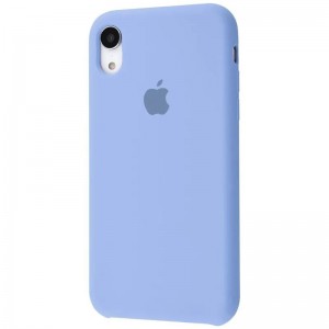 Чехол-накладка  Silicone Case iPhone XR (24) Azure blue