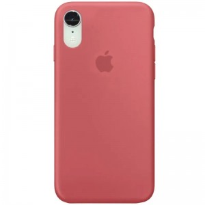 Чехол-накладка  Silicone Case iPhone XR (25) Camellia Red