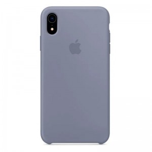 Чехол-накладка  Silicone Case iPhone XR (26) Blue gray