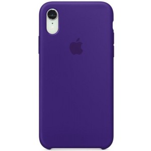 Чехол-накладка  Silicone Case iPhone XR (30) Dark purple