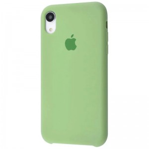 Чехол-накладка  Silicone Case iPhone XR (31) green