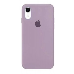 Чехол-накладка  Silicone Case iPhone XR (41) Light purple