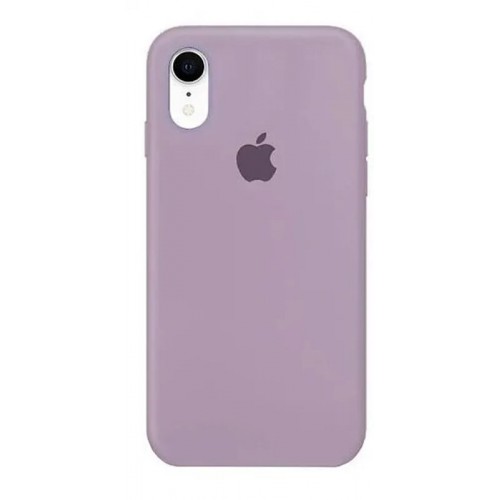 Чехол-накладка Silicone Case iPhone XR (41) Light purple
