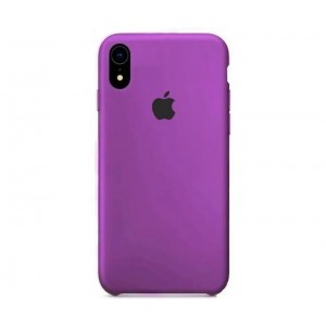 Чехол-накладка  Silicone Case iPhone XR (45) Purple