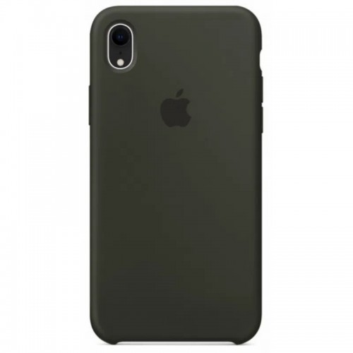 Чехол-накладка Silicone Case iPhone XR (48) Pine forest green