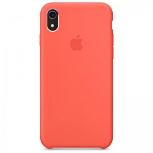 Чехол-накладка  Silicone Case iPhone XR (56) Papaya