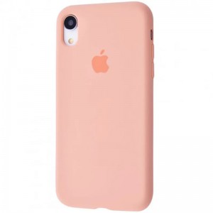 Чехол-накладка  Silicone Case iPhone XR (62) Grapefruit