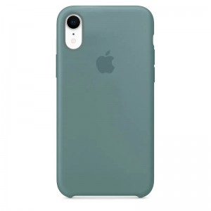Чехол-накладка  Silicone Case iPhone XR (76) green