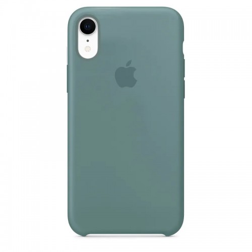 Чехол-накладка Silicone Case iPhone XR (76) green
