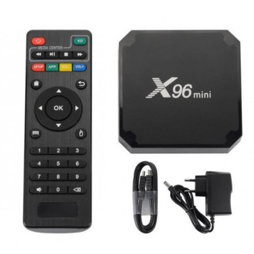 Android TV приставка Amlogic TV BOX X96 MINI S905W, 1GB RAM, 8GB ROM black