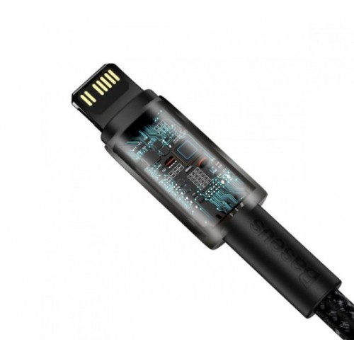 Кабель Baseus Tungsten Gold PD 20W Type-C to Lightning 1m. black