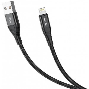 Кабель Hoco DU02 Lightning black